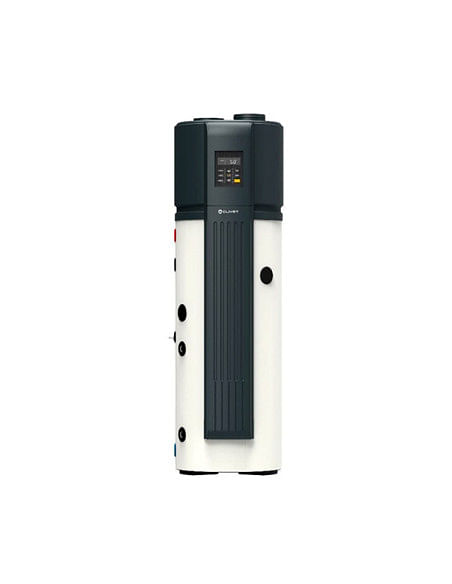 Scaldacqua in pompa di calore per produzione acqua calda sanitaria Clivet serie Aqua Plus SWAN-2 190S da 180/200L con serpent...