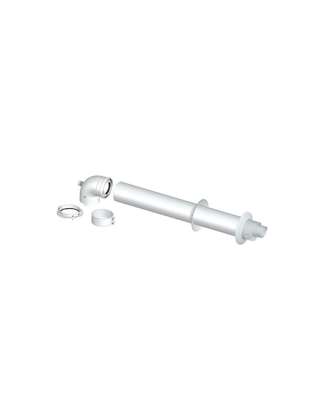 Kit tubo fumi coassiale M/F Ø60/100 per caldaie Beretta