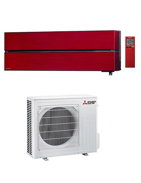 Climatizzatore Condizionatore Mitsubishi Kirigamine Style Rosso Wifi MSZ-LN50VGR 18000 BTU INVERTER classe A+++ /A++ - Climaway