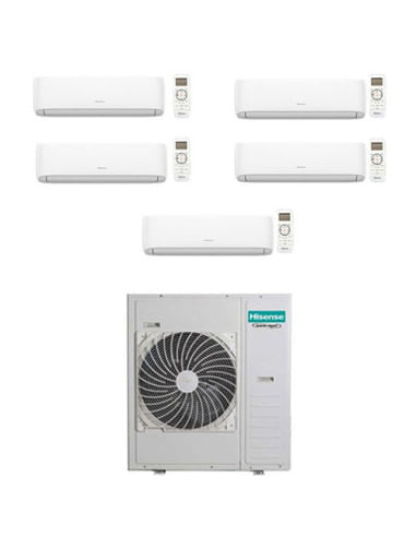 Climatizzatore Condizionatore Hisense Hi Comfort Wifi R32 Penta Split Inverter 9000 + 9000 + 9000 + 9000 + 18000 BTU con U.E.... Climatizzatore Condizionatore Hisense Hi Comfort Wifi R32 Penta Split Inverter 9000 + 9000 + 9000 + 9000 + 18000 BTU con U.E....