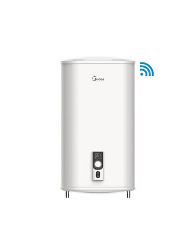 Scaldacqua Scaldabagno elettrico 50 litri 2 anni di garanzia doppia tanica Midea Serie ED2 Wifi D50-15ED2 Classe B - Climaway