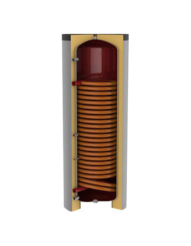 Fiorini Bollitore ACS vetroporcellanato per pompe di calore Smart 1 HP 819060251X 300 litri a serpentino fisso - Climaway