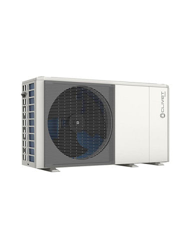 Pompa di calore 12,10 kW monofase monoblocco Clivet Aria-Acqua full inverter R32 WiSAN-YME 1 S 6.1 EDGE EVO 2.0 EXC unità est...