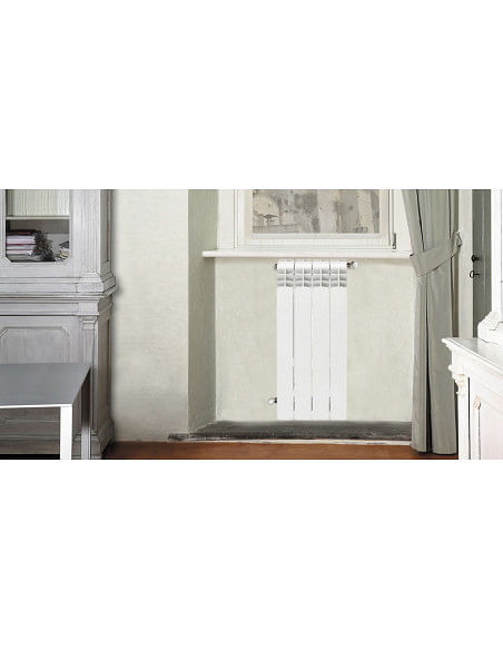 Termosifone Radiatore in alluminio da 4 elementi Ferroli Proteo 800 interasse 700 mm - Climaway