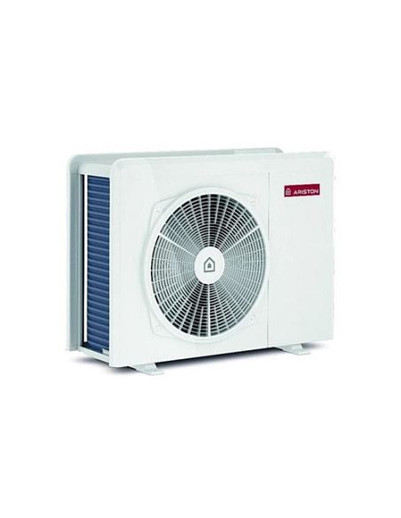 Sistema ibrido compatto Factory Made Ariston Genus One Hybrid 24/80 Net R32 Wifi Monofase composto da pompa di calore 8 Kw in...