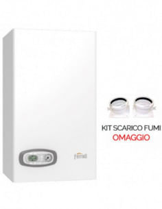 Caldaia Ferroli Divacondens F28 D Murale a gas a condensazione NOVITÁ 2018 con kit scarico fumi - Climaway 2