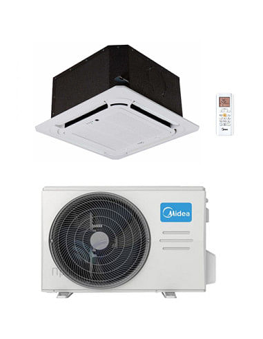 Climatizzatore Condizionatore Midea Cassetta 4 vie Compatta R32 12000 BTU MCA3U-12HRFNX(GA) INVERTER Classe A++/A+ - Climaway