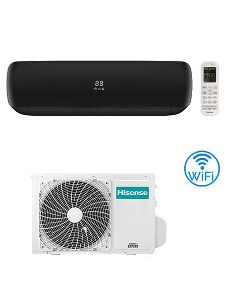 Climatizzatore Condizionatore Hisense Apple Pie PRO Wifi 9000 BTU TGVE090BG INVERTER Classe A++/A+ - Climaway