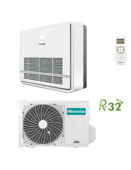 Climatizzatore Condizionatore Hisense Console Serie Turbo R32 18000 BTU AKT52UR4RK8 INVERTER Classe A++/A+ - Climaway