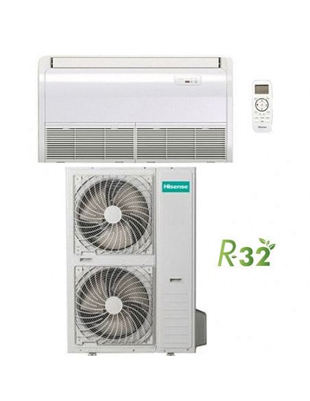 Climatizzatore Condizionatore Hisense Pavimento Soffitto R32 48000 BTU AUV140UR4RC8 INVERTER - Climaway