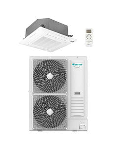 Climatizzatore Condizionatore Hisense Cassetta Round-Flow Serie Turbo R32 36000 BTU AUC105UR4RKC8 INVERTER Classe A++/A+ - Cl...