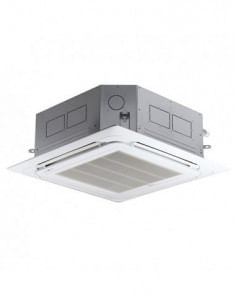 Climatizzatore Condizionatore LG Deluxe UV Nano + Cassetta 4 vie R32 Dual Split Inverter 12000 + 12000 BTU con U.E. MU4R25 NO... 2