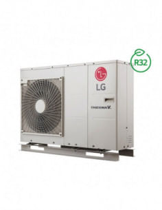 LG THERMA V GAS R32 UNITA' ESTERNA MONOBLOCCO 9 Kw HM091MR.U44 (Pompa di calore idronica inverter) - Climaway
