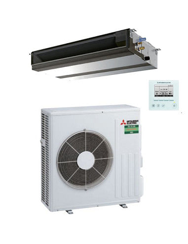 Climatizzatore Condizionatore Mitsubishi R32 Canalizzabile Media Prevalenza PEAD-SM71JAL(2) 24000 BTU INVERTER classe A/A - C...