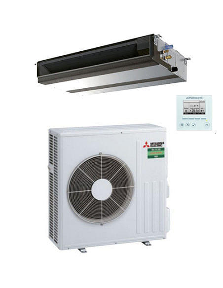 Climatizzatore Condizionatore Mitsubishi R32 Canalizzabile Media Prevalenza PEAD-SM71JAL(2) 24000 BTU INVERTER classe A/A - C...