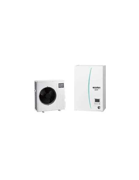 Pompa Di Calore Mitsubishi Electric Ecodan Hydrobox 6 Kw SUZ-SWM60VA2 Con Unità Interna ERSD-VM2D - Climaway