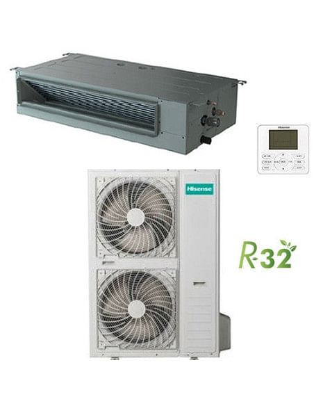 Climatizzatore Condizionatore Hisense Canalizzabile R32 48000 BTU AUD140UX4REH8 INVERTER Classe A++/A+ - Climaway