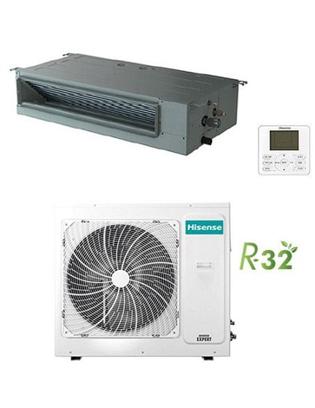 Climatizzatore Condizionatore Hisense Canalizzabile Trifase R32 42000 BTU AUD125UX4REH8 INVERTER Classe A++/A+ - Climaway