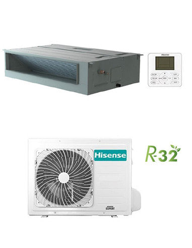 Climatizzatore Condizionatore Hisense Canalizzabile Serie Super R32 18000 BTU ADT52UX4RCL8 INVERTER Classe A++/A+ - Climaway