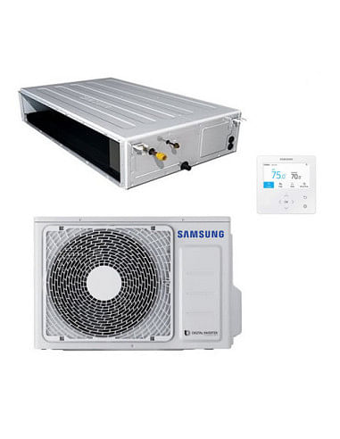 Climatizzatore Condizionatore Samsung Canalizzabile Inverter a media prevalenza R32 24000 BTU AC071RNMDKG/EU Classe A++/A+ - ...
