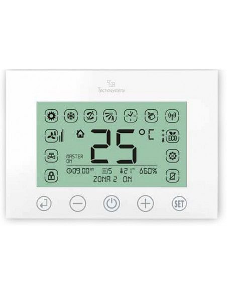 Kit completo 3 Vie con serrande motorizzate e termostati per climatizzatori canalizzati - Climaway