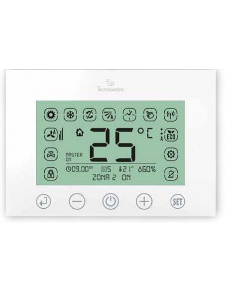 Kit completo 5 Vie con serrande motorizzate e termostati per climatizzatori canalizzati - Climaway