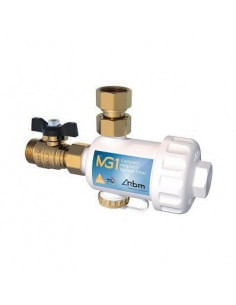 Defangatore magnetico MG1 RBM super-compatto per impianti di riscaldamento - Climaway