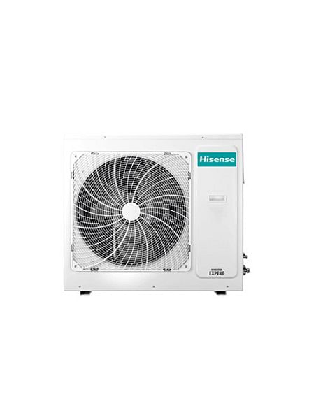 Climatizzatore Condizionatore Hisense Cassetta 4 vie R32 Dual Split Inverter 18000 + 18000 BTU con U.E. 4AMW105U4RAA NOVITÁ C...