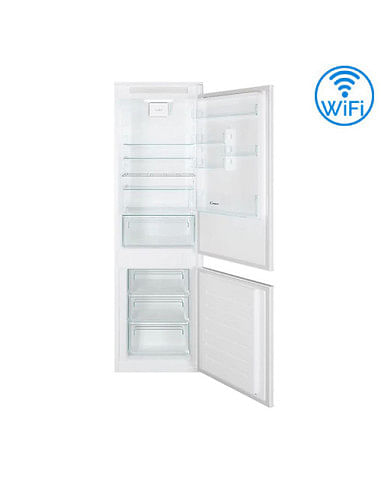 Candy Frigorifero Fresco WIFI da Incasso Combinato capienza 263 Litri Raffreddamento Statico - CBL3518EVW Classe E ***PRONTA ...