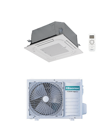 Climatizzatore Condizionatore Hisense Cassetta R32 12000 BTU ACT35UR4RCC8 INVERTER Classe A++/A+ - Climaway