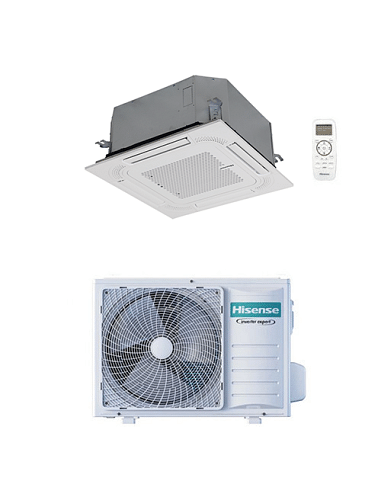 Climatizzatore Condizionatore Hisense Cassetta Serie Super R32 18000 BTU ACT52UR4RCC8 INVERTER Classe A++/A+ - Climaway