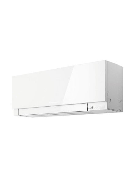 Climatizzatore Condizionatore Mitsubishi Kirigamine Zen Wifi Argento e Bianco Dual Split Inverter 7000 + 12000 BTU con U.E. M...