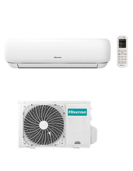 Climatizzatore Condizionatore Hisense Mini Apple Pie 12000 BTU TG35VE00G INVERTER Wi Fi Opzionale Classe A++/A+ - Climaway