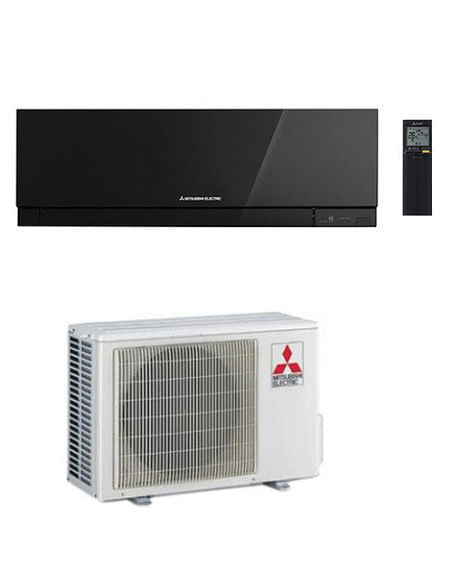 Climatizzatore Condizionatore Mitsubishi Kirigamine Zen Nero più MSZ-AP Trial Split R32 Inverter 7000 + 7000 + 18000 BTU con ...