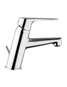Rubinetto Miscelatore monoforo per lavabo serie Attila Piralla con scarico automatico 0AT00088A22 cromato - Climaway 2