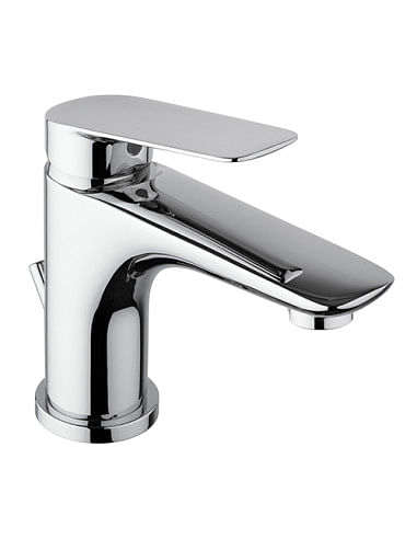 Rubinetto Miscelatore monoforo per lavabo serie Lago Piralla con scarico automatico 0LG00088A22 cromato - Climaway