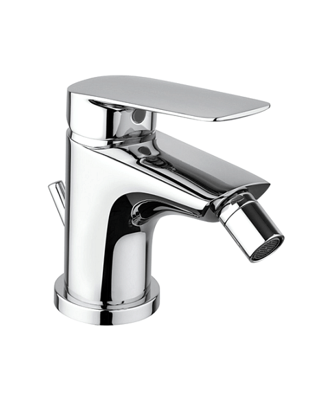 Set Rubinetti Piralla per lavabo alto e bidet con scarico automatico e doccia incasso con deviatore serie Lago cromato - Clim...