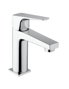 Set Rubinetti Piralla per lavabo e bidet con scarico automatico e vasca serie Iceberg cromato - Climaway 2