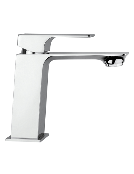 Rubinetto Miscelatore monoforo per lavabo serie Artic Piralla con scarico automatico 0AC00088A22 cromato - Climaway
