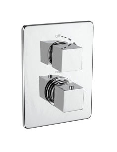 Miscelatore Piralla incasso per doccia serie Artic 0AC00410A23 cromato - Climaway