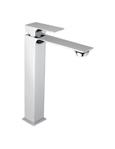 Set Rubinetti Piralla per lavabo alto e bidet con scarico automatico e vasca serie Artic cromato - Climaway 2