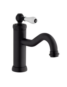 Set Rubinetti Jacuzzi per lavabo e bidet senza scarico e doccia incasso con deviatore serie Tosca YO nero opaco - Climaway 2