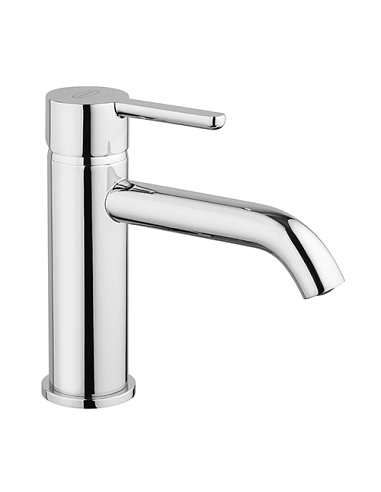 Rubinetto Jacuzzi per lavabo serie Sunset senza scarico per piletta click clack 0SU00086JA01 cromato - Climaway