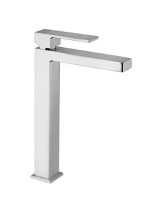 Set Rubinetti Jacuzzi per lavabo alto e bidet senza scarico e doccia incasso con deviatore serie Twinkle cromato - Climaway 2