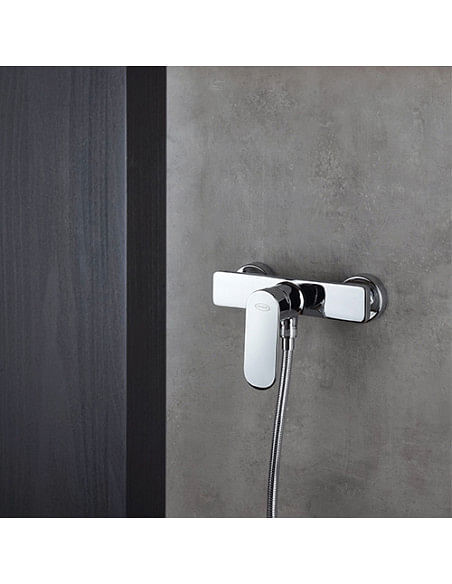 Miscelatore Jacuzzi esterno per doccia serie Borea 0BO00028JA01 cromato - Climaway