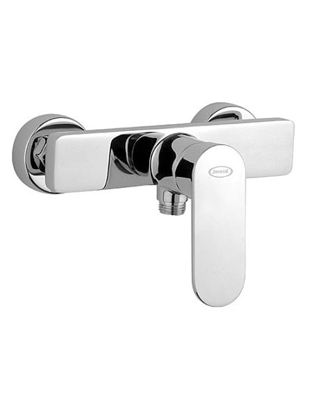 Set Rubinetti Jacuzzi per lavabo e bidet senza scarico e doccia esterno serie Borea cromato - Climaway