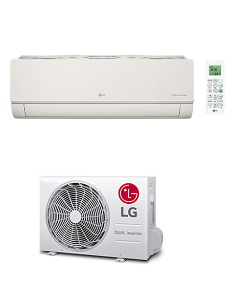 Climatizzatore Condizionatore LG Artcool Color UVnano R32 Wifi Finitura opaca Avorio Monosplit inverter 12000 BTU con U.E. AC...