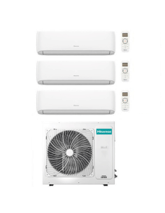 Climatizzatore Condizionatore Hisense Hi Comfort Wifi R32 Trial Split Inverter 9000 + 12000 + 18000 BTU con U.E. 4AMW105U4RAA... 2