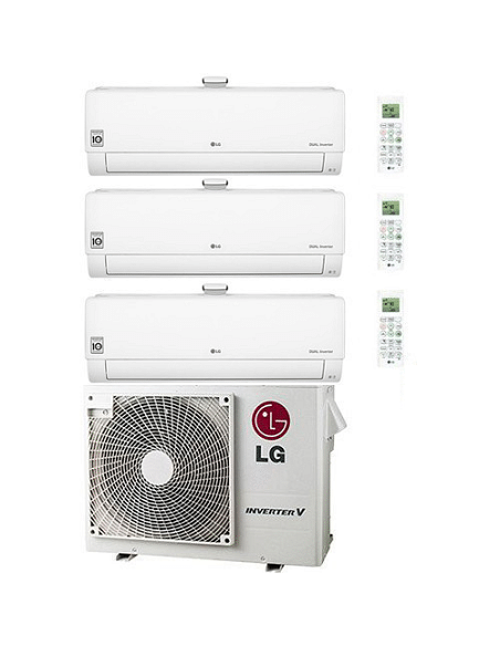 Climatizzatore Condizionatore LG Atmosfera R32 Trial Split Dual Inverter 9000 + 9000 + 9000 BTU con U.E. MU3R19 NOVITÁ Classe...