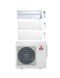Climatizzatore Condizionatore Mitsubishi MSZ-AY + Kirigamine Style Wifi R32 Trial Split Inverter 9000 + 9000 + 12000 BTU con ... 2